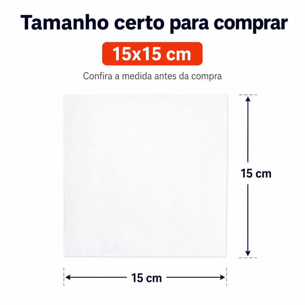 Separador De Hambúrguer Plástico Transparente Kit 100 ou 500 Un Embalagem Para Hambúrguer Artesanal