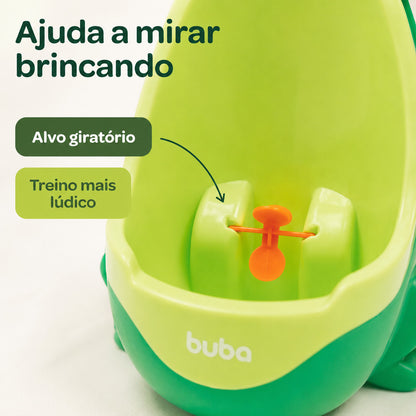 Penico Mictório Infantil Sapinho Buba Para Desfralde Menino Pinico Infantil Troninho Privadinha