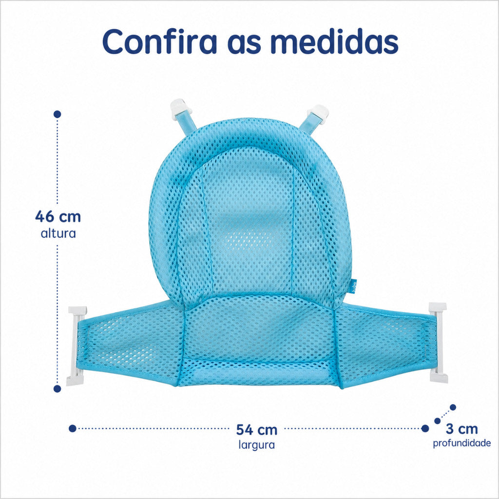 Rede De Banho Para Bebê Buba Rede Para Banheira De Bebê Proteção Banheira Para Segurança Banho