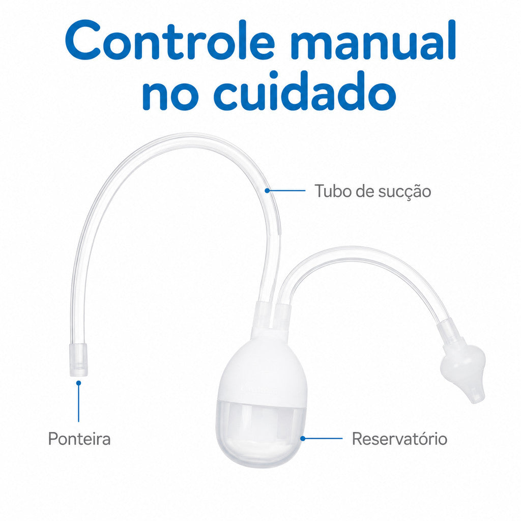 Aspirador Nasal Bebê Buba Sugador Catarro Infantil Higiene Bebe Produtos De Higiene Para Bebê Sucção