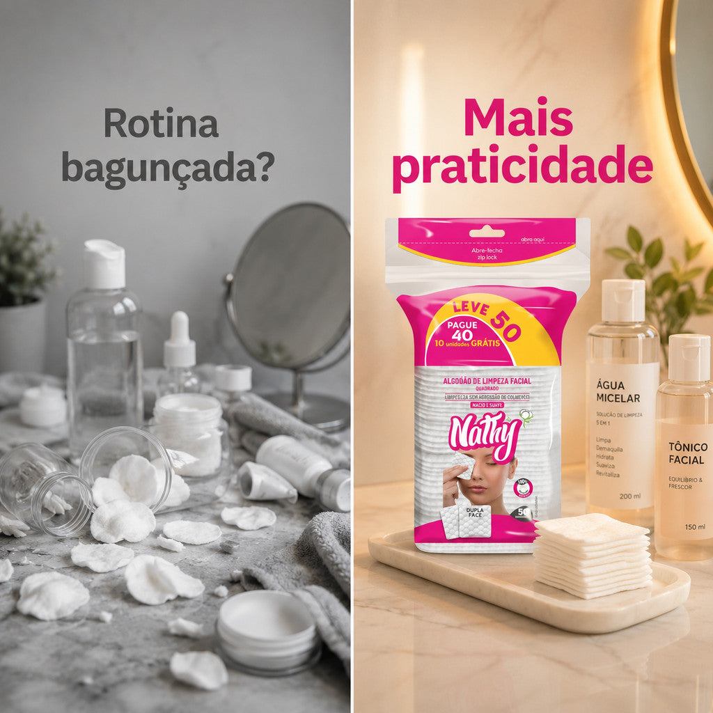 Algodão Quadrado Bebê 200 unid Algodão Para Limpeza De Pele Higiene Diária Kit De Higiene Para Bebê
