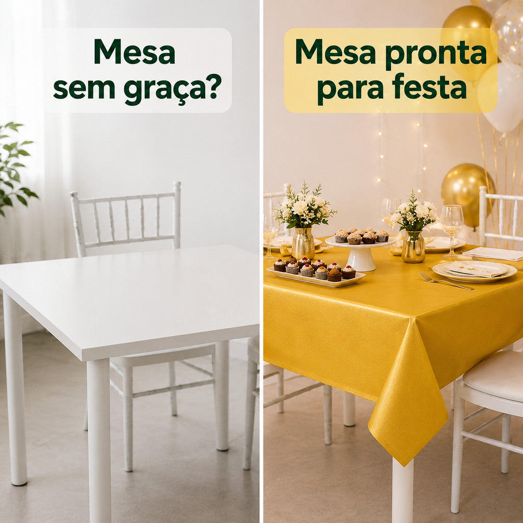 Toalha De Mesa Para Festa Kit 10 Un Decoração Festa De Aniversário Decoracao Eventos Perolizada