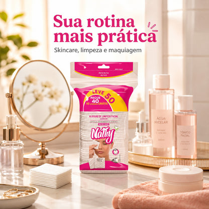 Algodão Quadrado Bebê 200 unid Algodão Para Limpeza De Pele Higiene Diária Kit De Higiene Para Bebê
